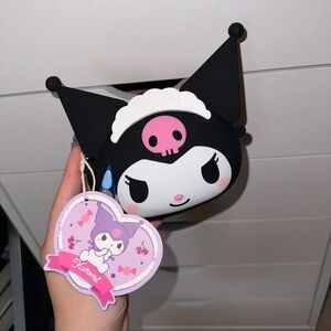 Kuromi Silicone Coin Bag/Crossbody